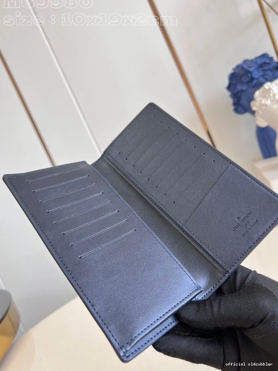 Official oldcobbler LOUIS BRAZZA VUITTON WALLET-10*19*2cm 0724